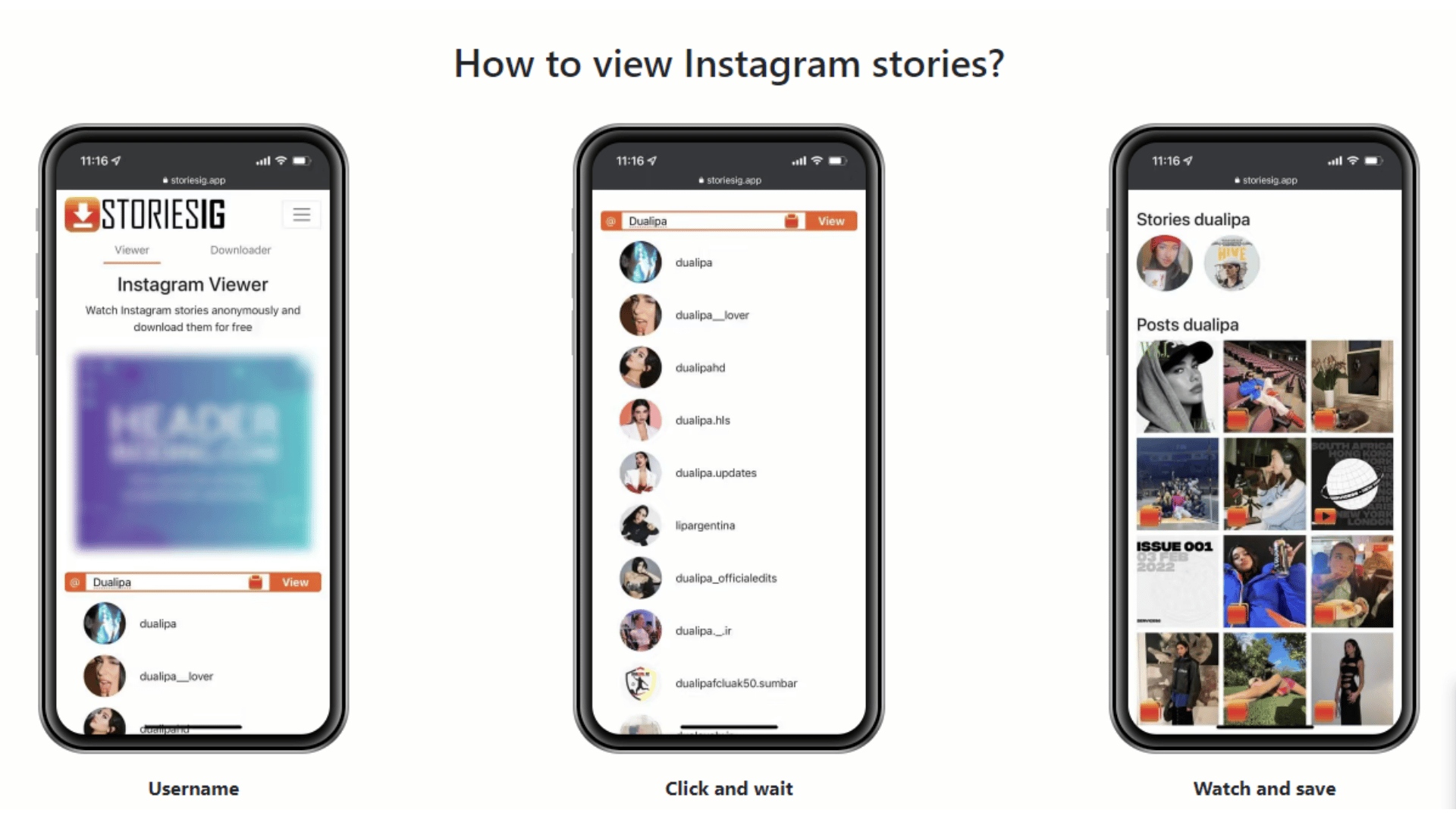 Stories IG App Screenshots