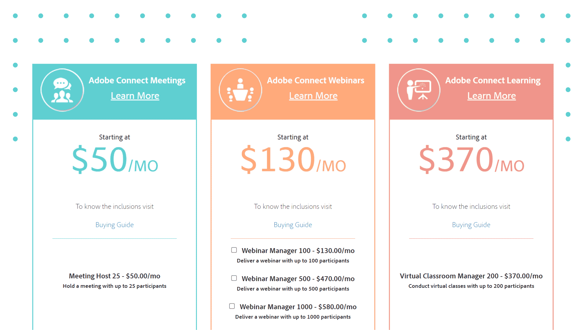 Adobe Connect Pricing