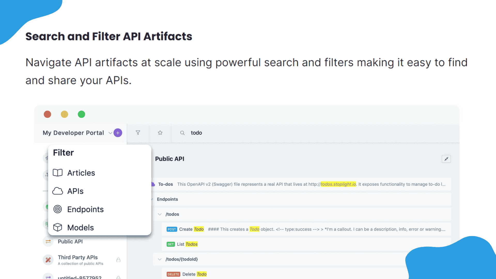 Key Features - Search Functionality