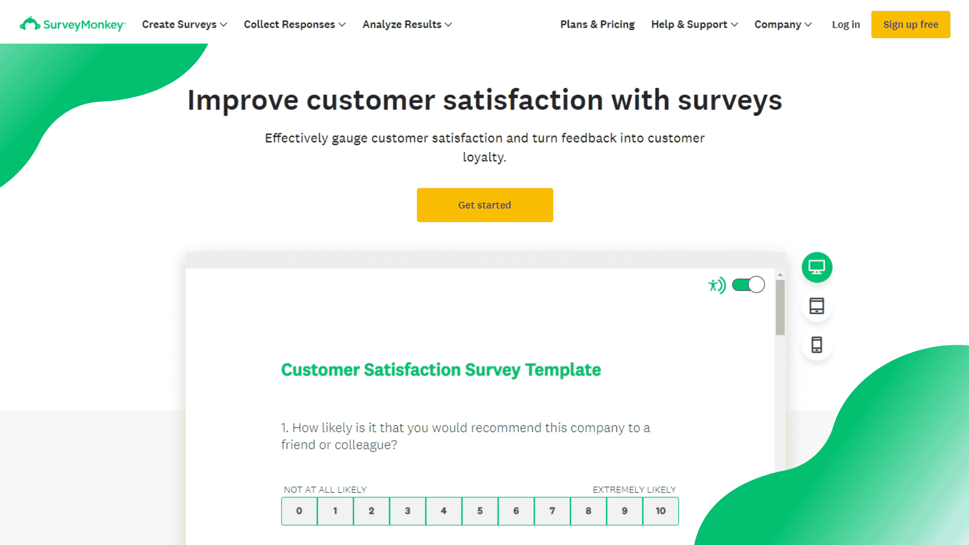 SurveyMonkey Features