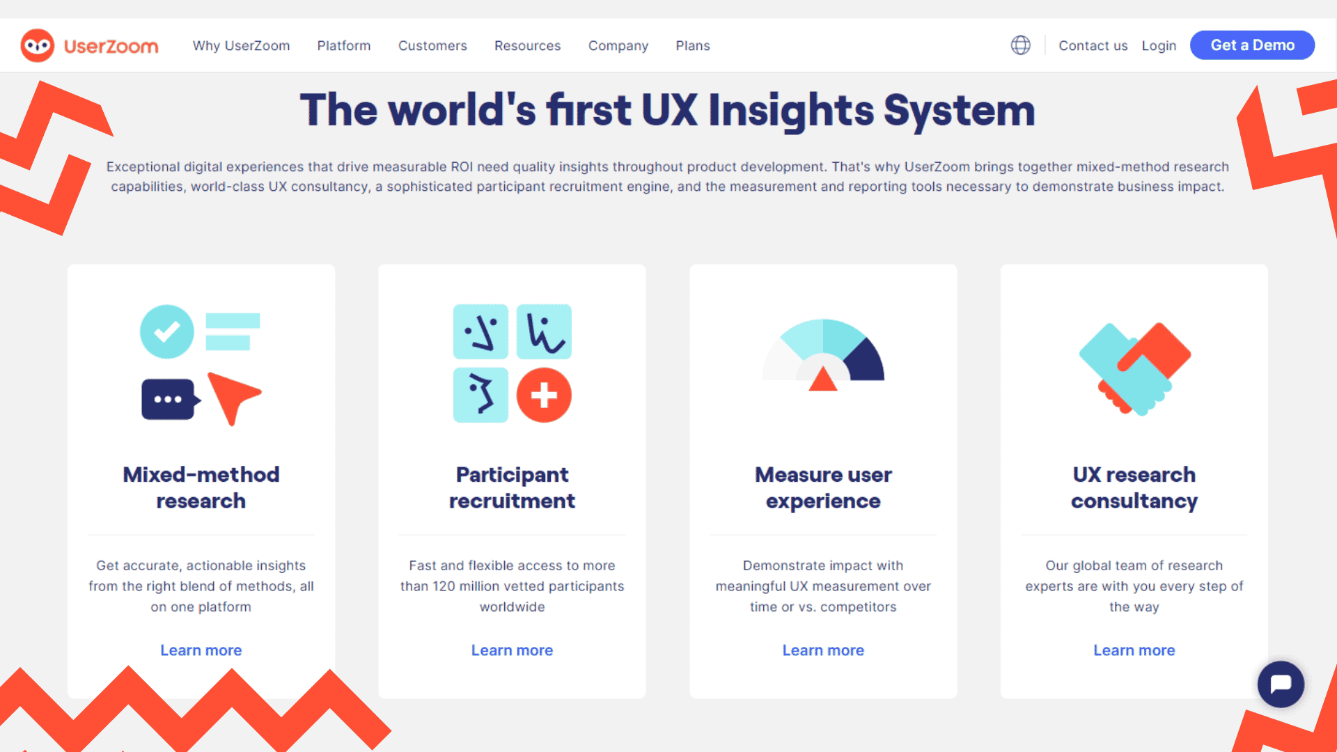 userzoom-features UserZoom Features