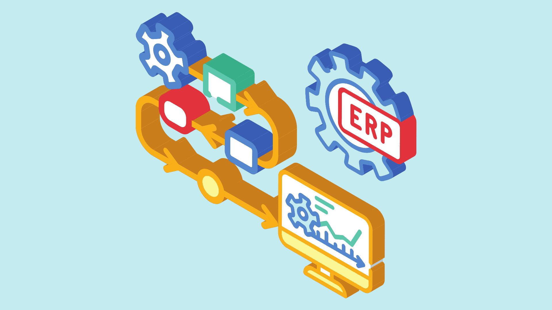 What is an ERP software system