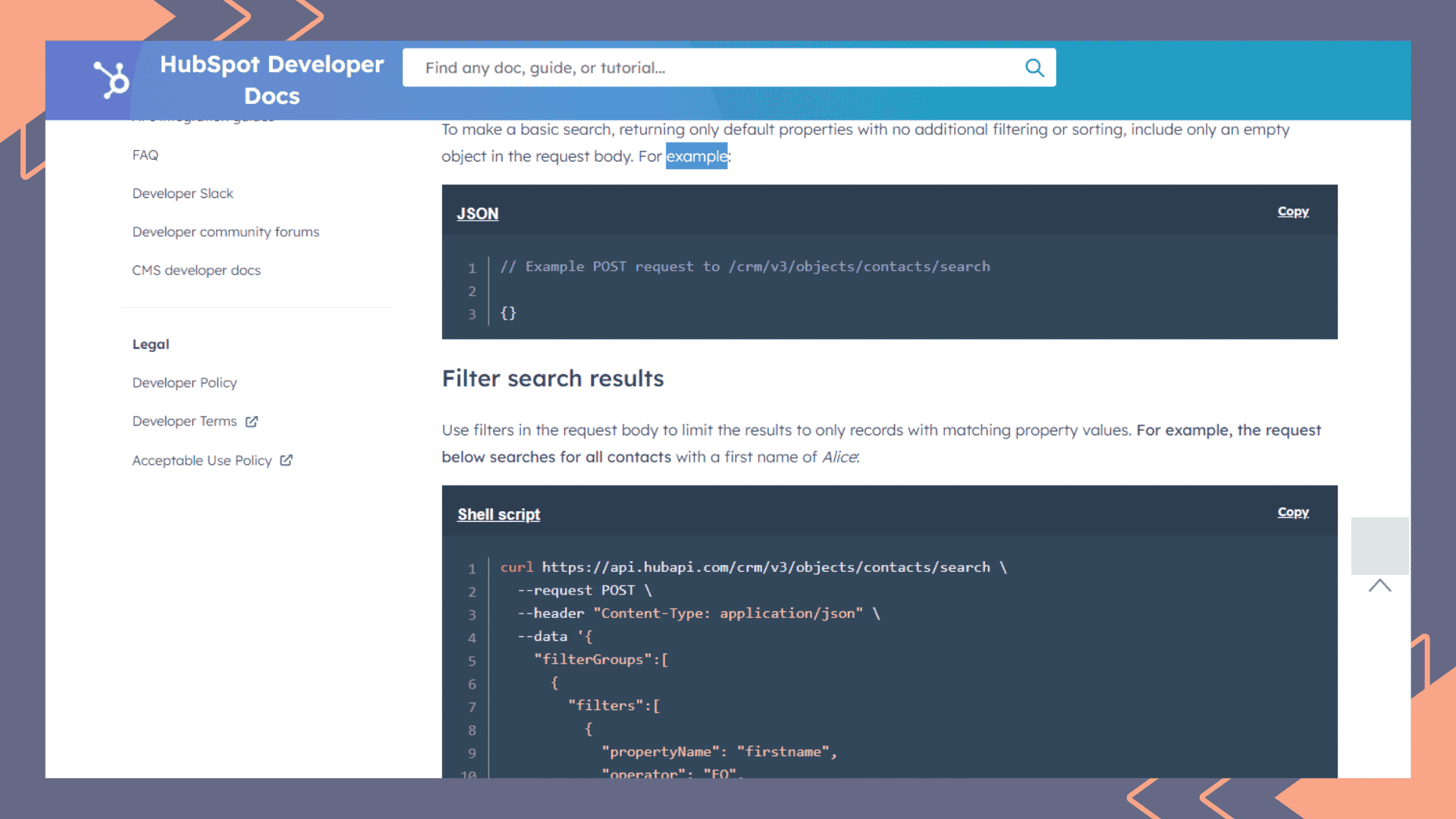 What to Include in API Documentation - Examples