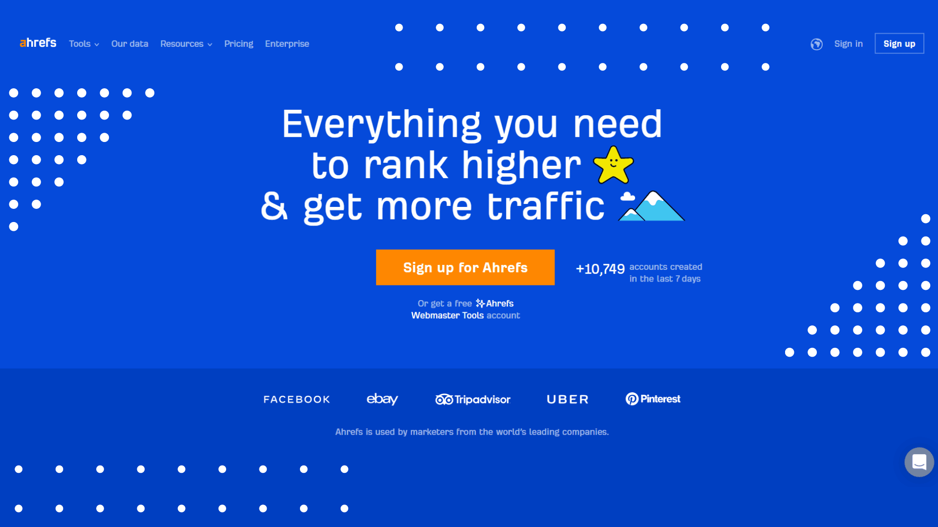 Ahrefs Features