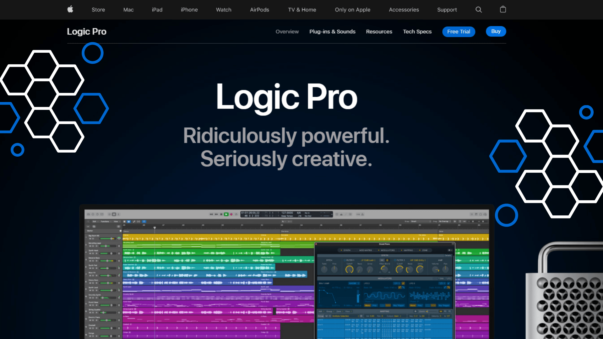 Apple Logic Pro Features