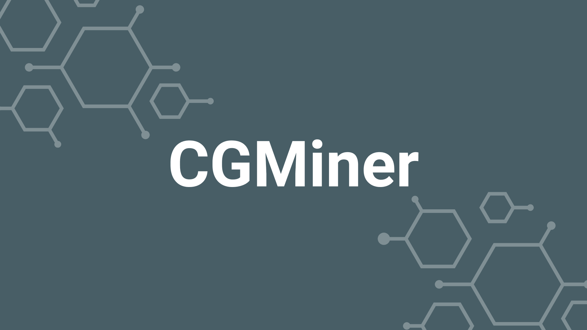 CGMiner Logo