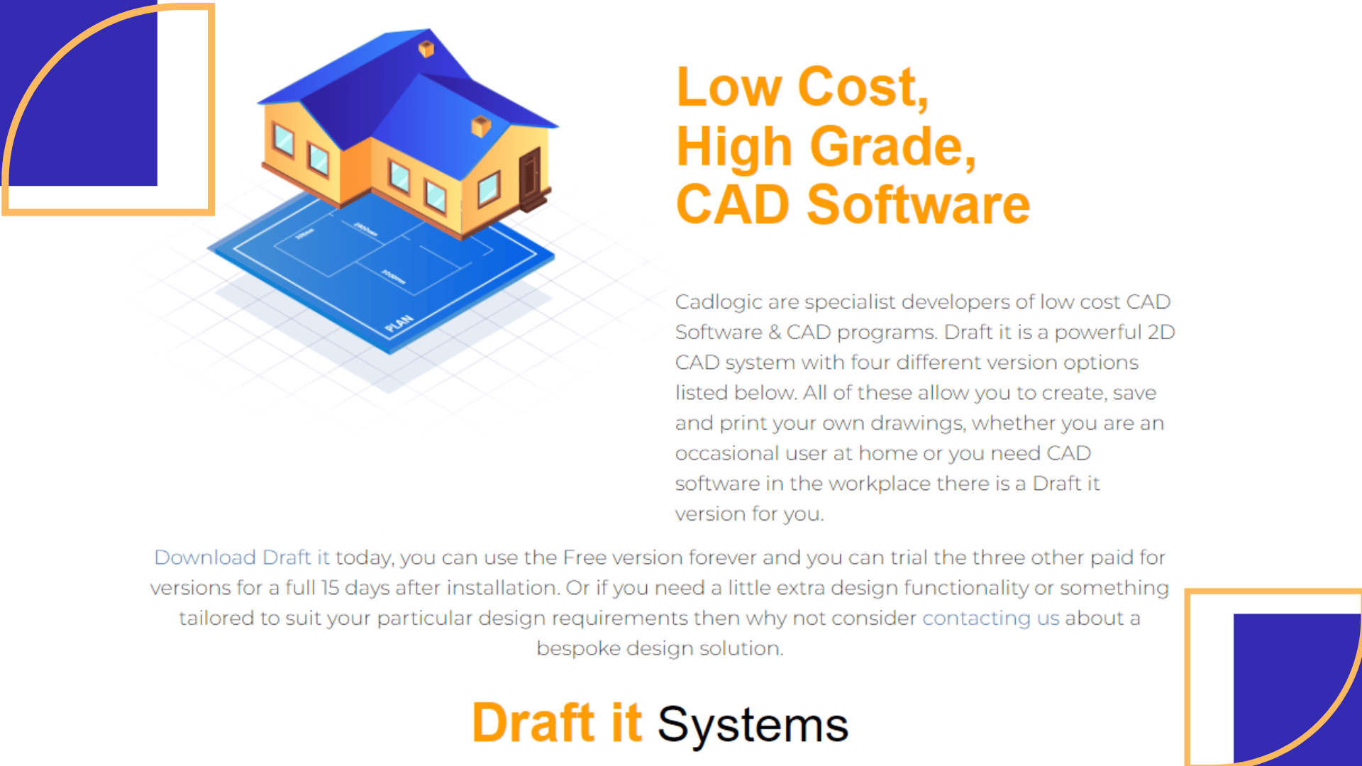 Draft it by CAD Logic Features