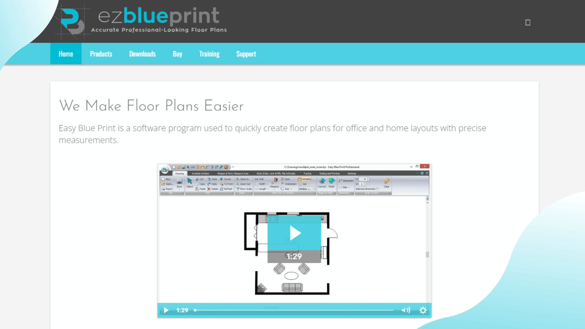 Easy Blue Print Features