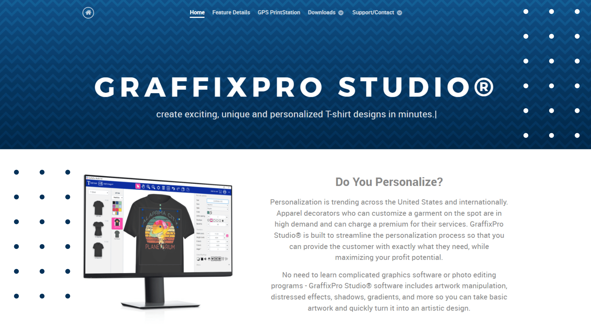 GraffixPro Studio Features