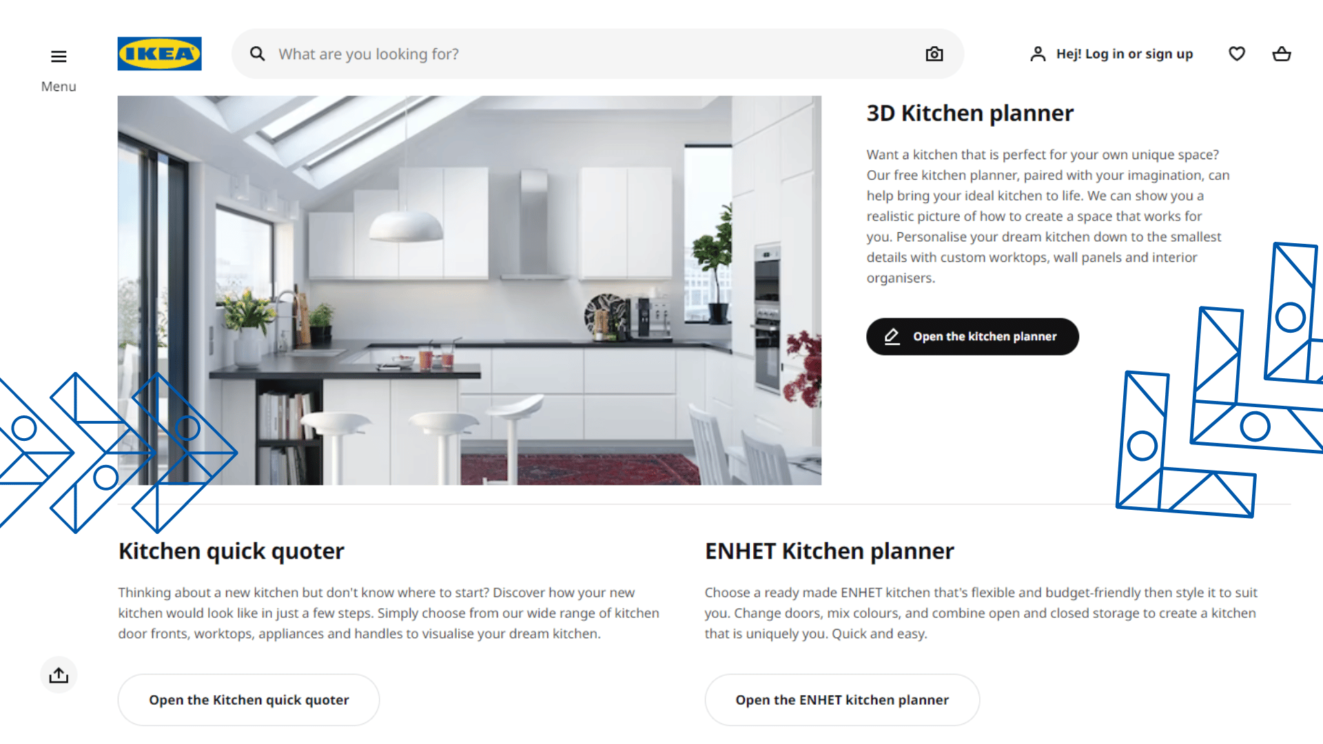 Ikea 3D Kitchen Planner Features