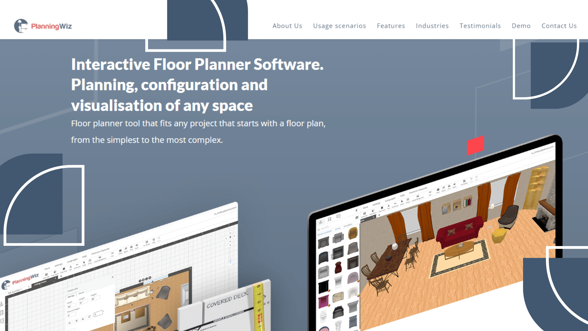 PlanningWiz Floor Planner Features
