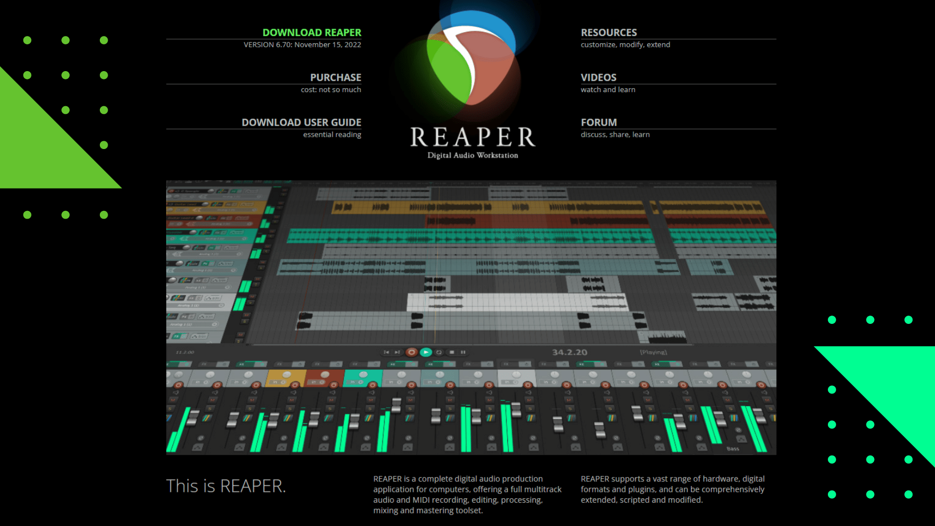 Reaper Features