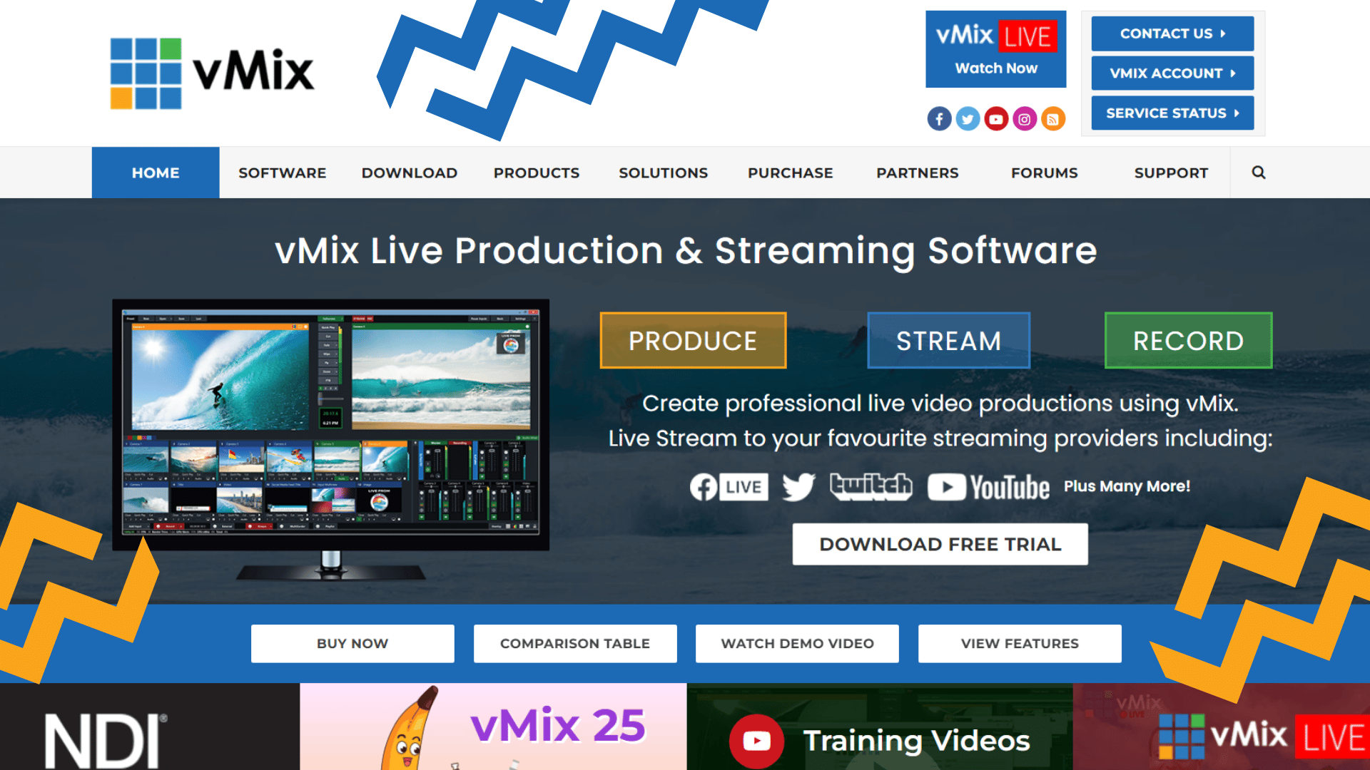 vMix Features