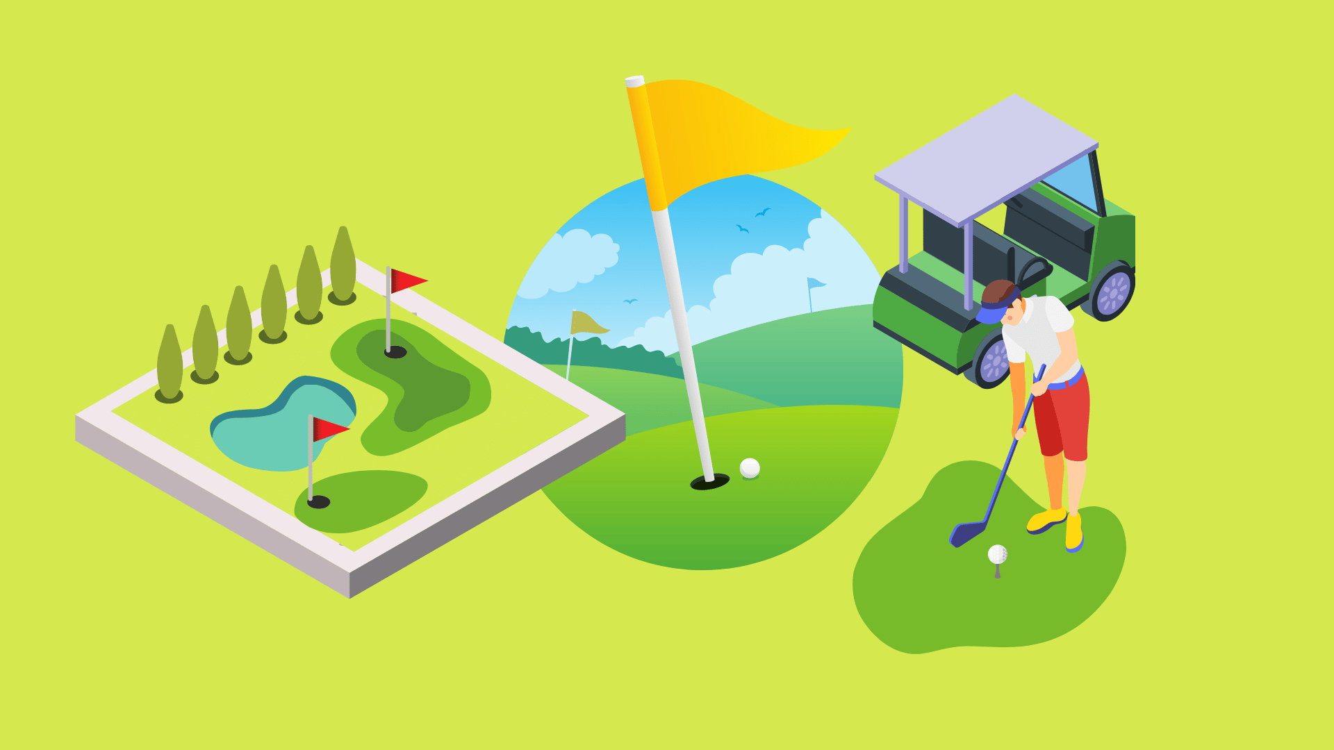 What is a golf simulator