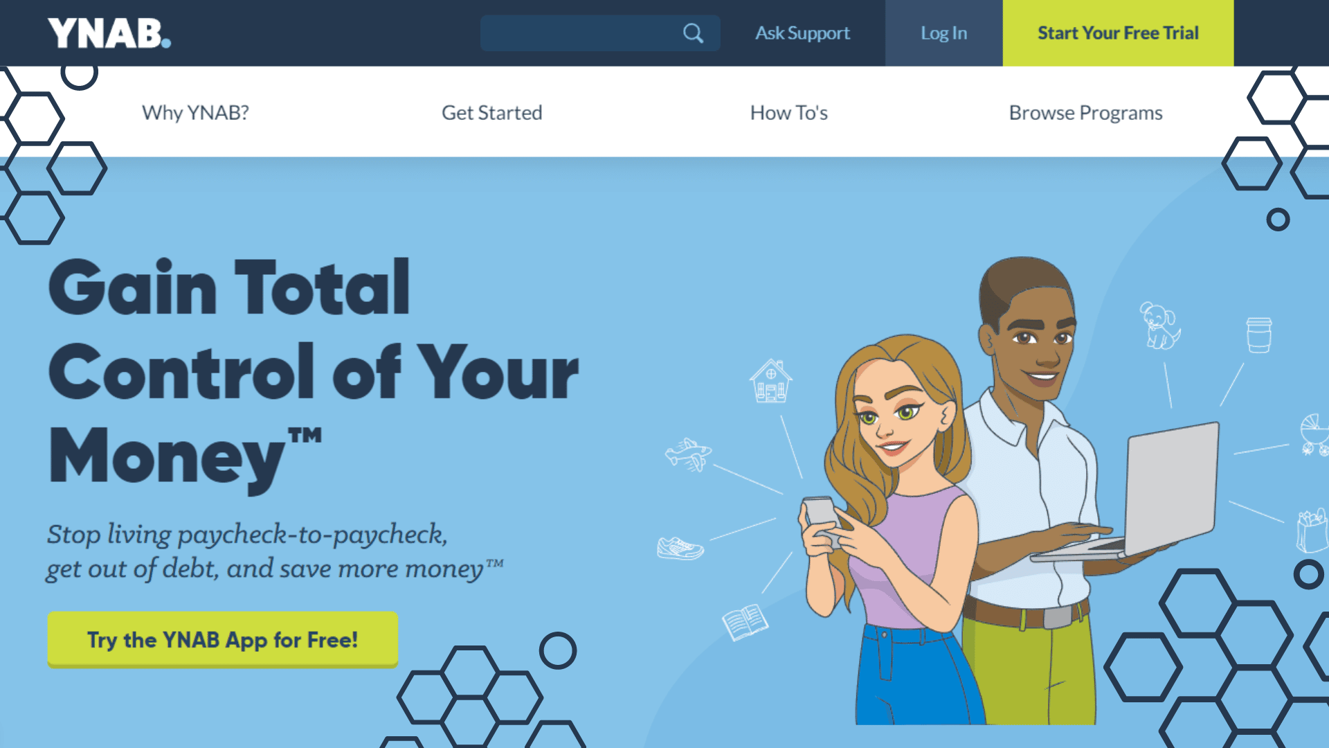 YNAB (You Need A Budget) Features