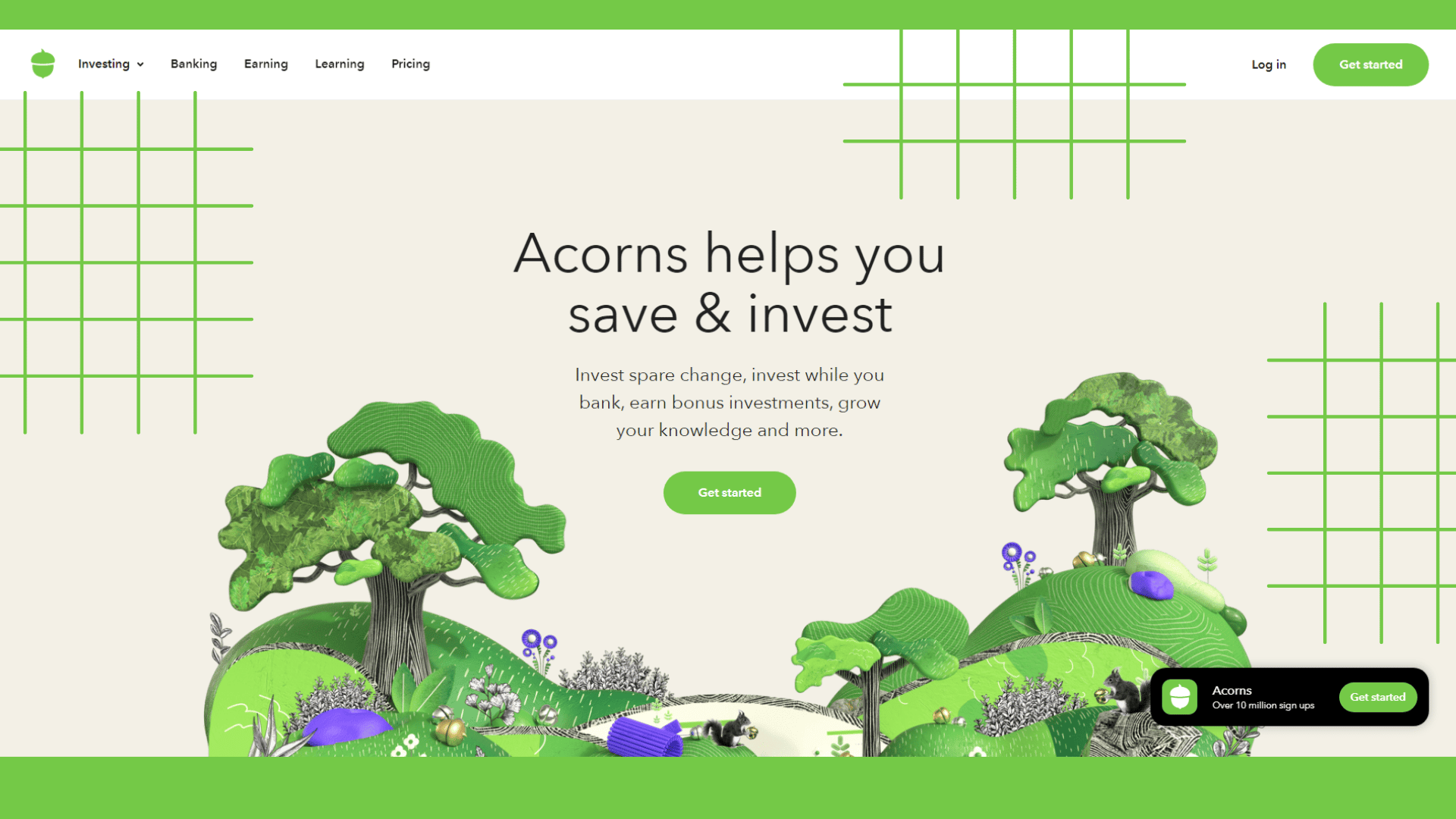 Acorns Features