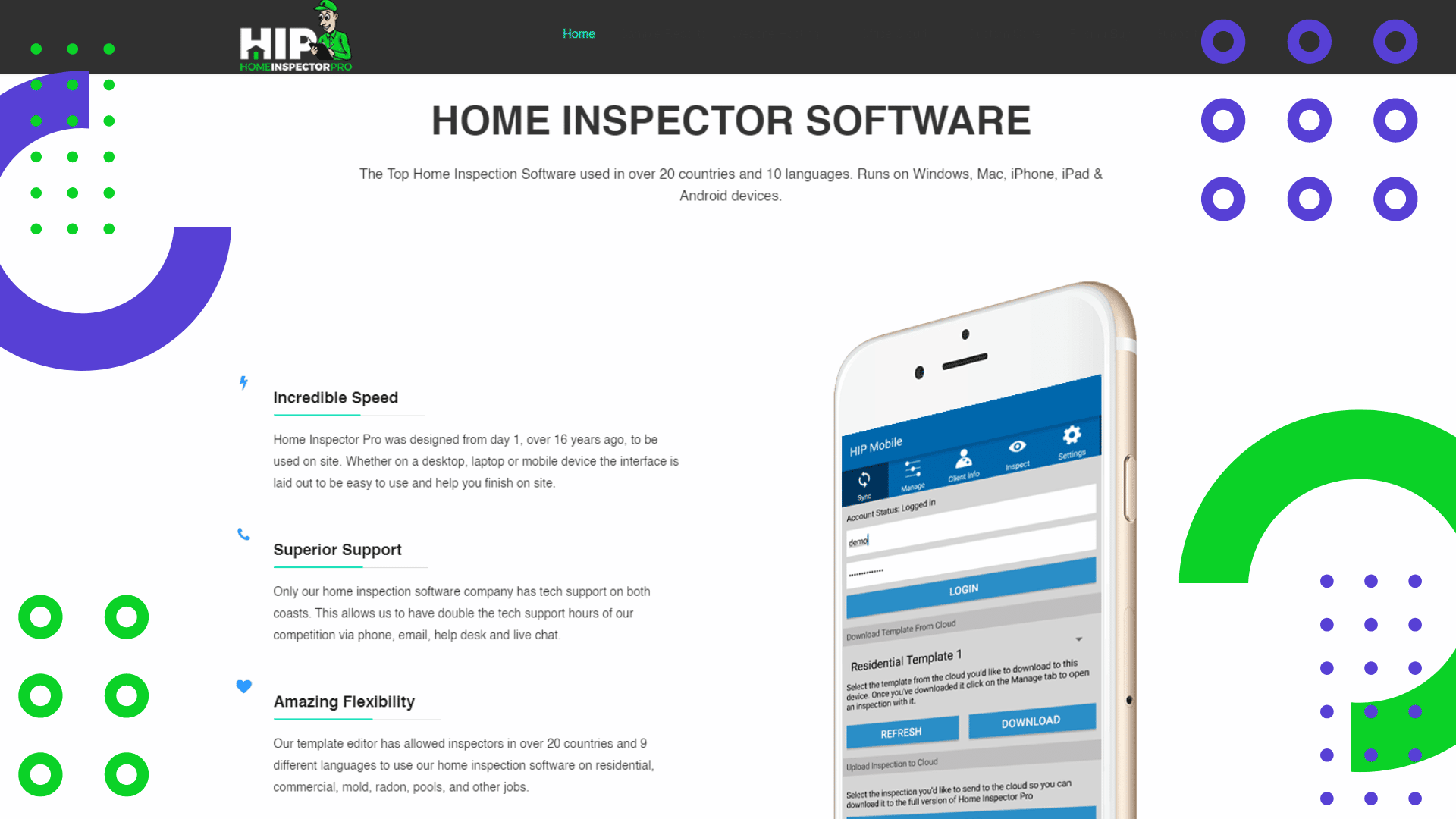 Home Inspector Pro Features