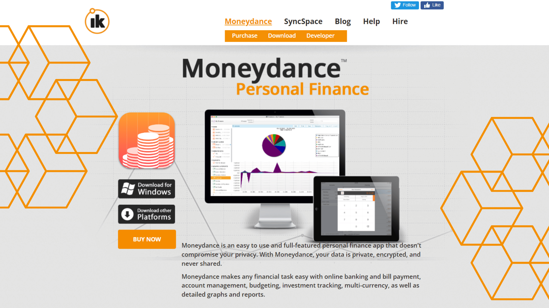 Moneydance Features