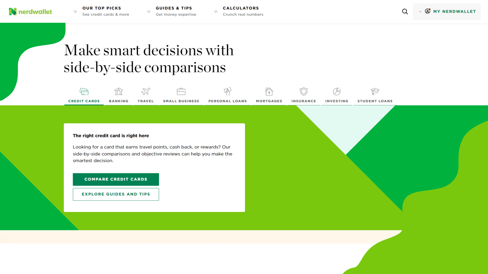 NerdWallet Features